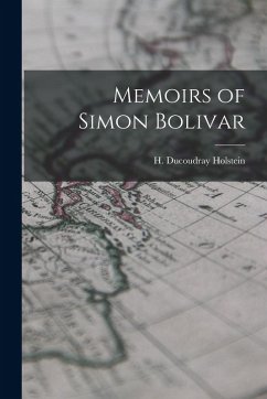 Cover Memoirs of Simon Bolivar