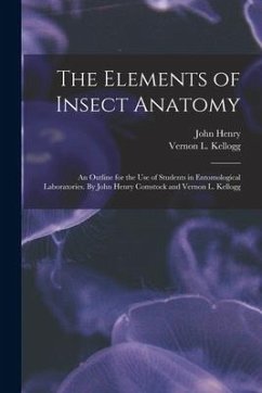 The Elements of Insect Anatomy; an Outline for the Use of Students in Entomological Laboratories. By John Henry Comstock and Vernon L. Kellogg - Comstock, John Henry