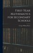 First-Year Mathematics for Secondary... - Bild 1