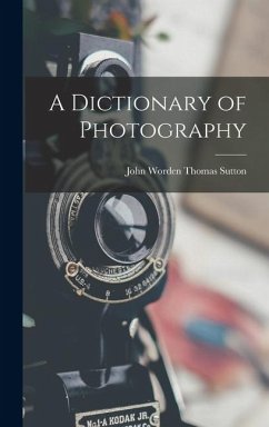 Cover A Dictionary of Photography