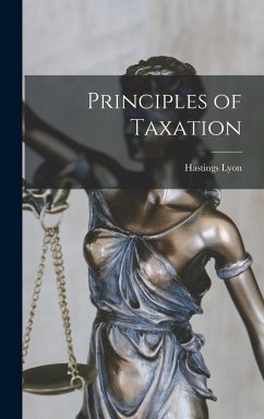 Cover Principles of Taxation