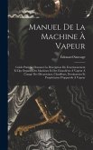 Manuel De La Machine À Vapeur