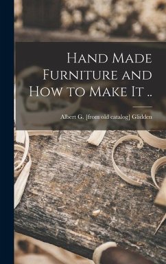 Cover Hand Made Furniture and how to Make it ..