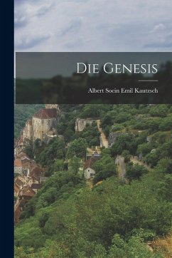 Cover Die Genesis