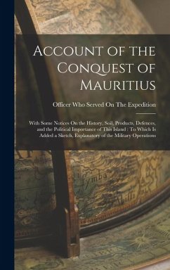 Cover Account of the Conquest of Mauritius