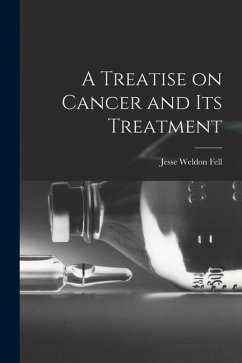 Cover A Treatise on Cancer and Its Treatment