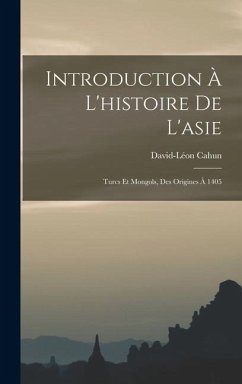 Cover Introduction À L'histoire De L'asie