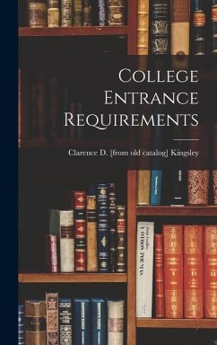 Cover College Entrance Requirements