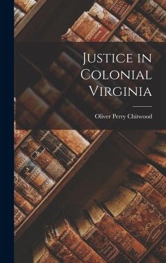 Cover Justice in Colonial Virginia