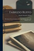 Fabrizio Ruffo: Rivoluzione E Controrivoluzione Di Napoli, Dal Novembre 1798 All'agosto 1799...