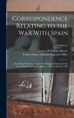Cover Correspondence Relating to the War With Spain