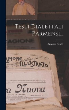Cover Testi Dialettali Parmensi...