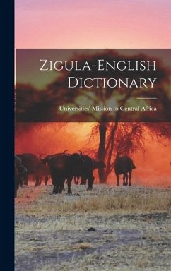 Cover Zigula-english Dictionary