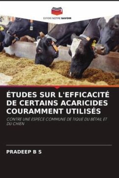 ÉTUDES SUR L'EFFICACITÉ DE CERTAINS ACARICIDES COURAMMENT UTILISÉS - B S, PRADEEP