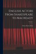 English Actors From Shakespeare to... - Bild 1