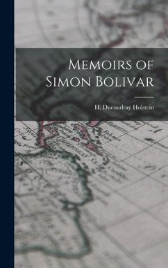 Cover Memoirs of Simon Bolivar
