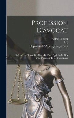 Cover Profession D'avocat