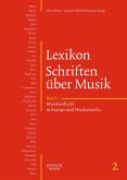 Lexikon Schriften über Musik, Band 2: Musikästhetik in Europa und Nordamerika (eBook, PDF)