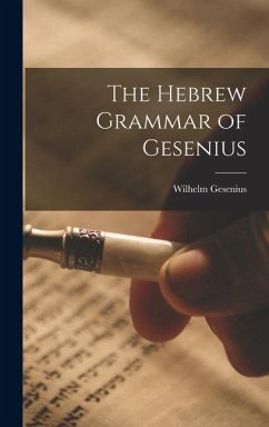 Cover The Hebrew Grammar of Gesenius