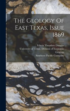 Cover The Geology Of East Texas, Issue 1869
