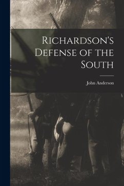 Cover Richardson's Defense of the South