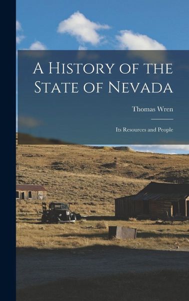 A History of the State of Nevada