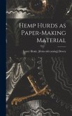 Hemp Hurds as Paper-making Material