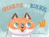 Orange Fox on a Blue Rug - Bild 1