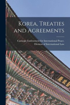 Korea, Treaties and Agreements