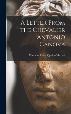 Cover A Letter From the Chevalier Antonio Canova