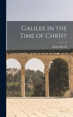 Cover Galilee in the Time of Christ