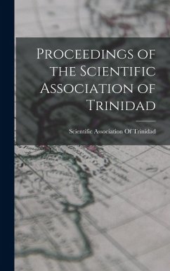 Cover Proceedings of the Scientific Association of Trinidad