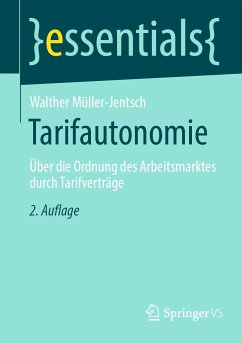 Tarifautonomie (eBook, PDF) - Müller-Jentsch, Walther