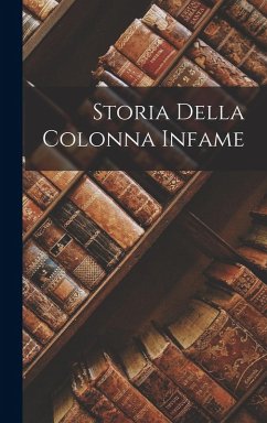 Cover Storia Della Colonna Infame