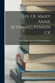 Life Of Mary Anne Schimmelpenninck