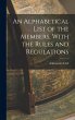 An Alphabetical List of the Members,... - Bild 1