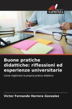 Buone pratiche didattiche: riflessioni ed esperienze universitarie - Herrera Gonzalez, Victor Fernando