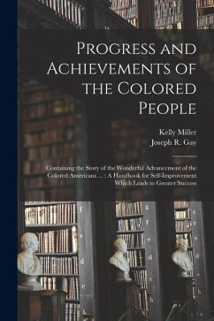 Cover Progress and Achievements of the Colored People