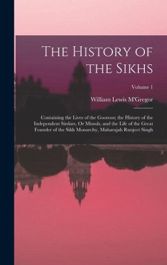 The History of the Sikhs - M'Gregor, William Lewis