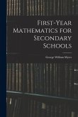 First-Year Mathematics for Secondary Schools