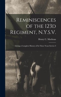 Cover Reminiscences of the 123d Regiment, N.Y.S.V.