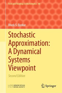 Stochastic Approximation: A Dynamical Systems Viewpoint (eBook, ePUB) - Borkar, Vivek S.