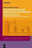 Gelehrtenkultur und Sammlungspraxis (eBook, PDF)