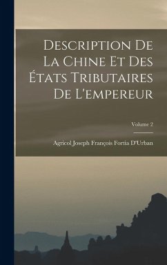 Cover Description De La Chine Et Des États Tributaires De L'empereur; Volume 2