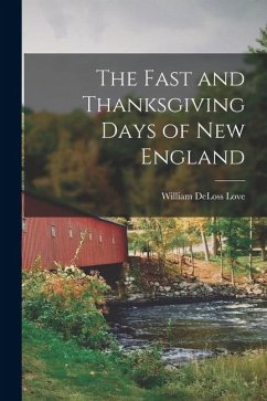 Cover The Fast and Thanksgiving Days of New England