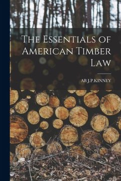 Cover The Essentials of American Timber Law