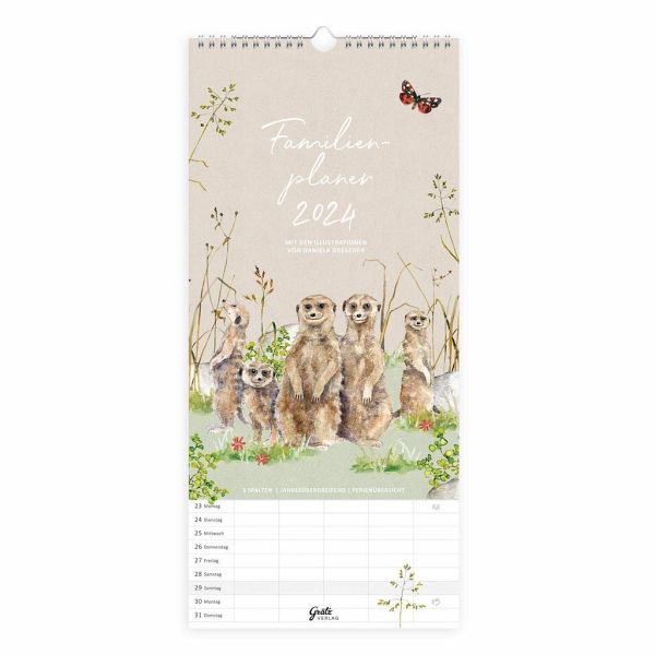 Familienplaner 2024 von Silke Leffler - Kalender bestellen