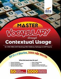 Cover Mastering VOCABULARY through Contextual Usage for GRE, MBA, SAT, Banking, SSC, Defence, Railways & CAPF Exams 3rd Edition