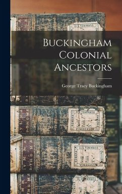 Cover Buckingham Colonial Ancestors