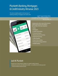 Cover Plunkett's Banking, Mortgages & Credit Industry Almanac 2023: Banking, Mortgages & Credit Industry Market Research, Statistics, Trends and Leading Com